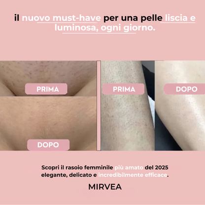 Mirvea GlowTrim Rasoio 2-in-1